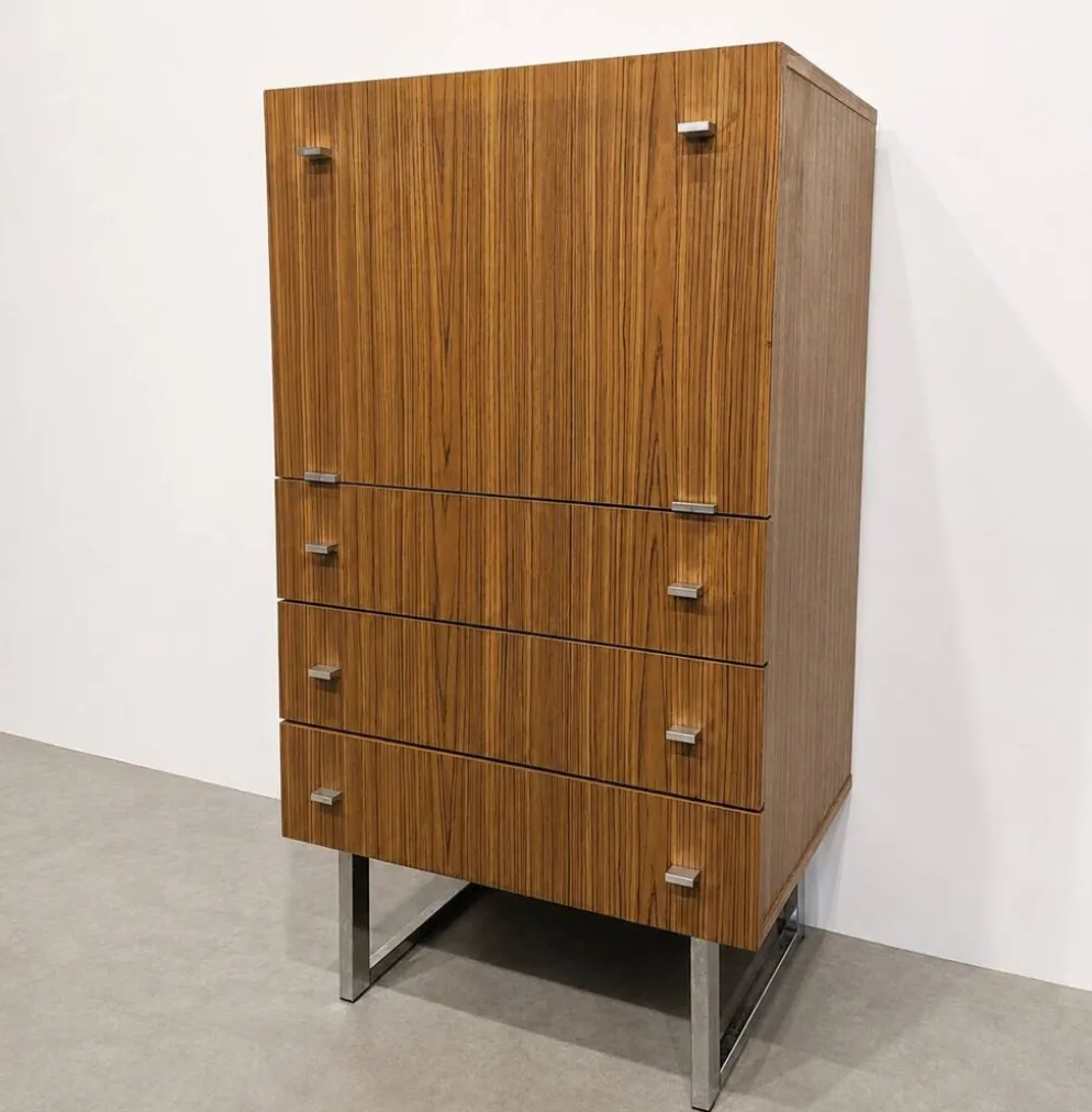 Secrétaire bar vintage Meurop années 60