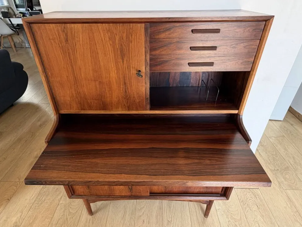 Secrétaire / bar vintage scandinave