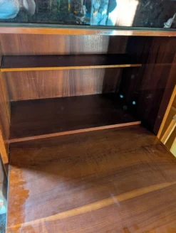 Secrétaire bibliothèque bureau d'appoint année 60 style scandinave