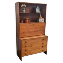 Secrétaire bibliothèque commode modulable Wegner( RY Møbler) teck 50's