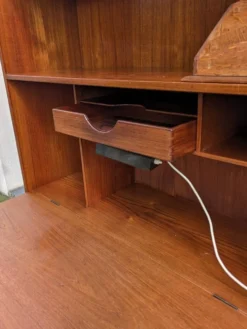 Secrétaire bibliothèque commode modulable Wegner( RY Møbler) teck 50's