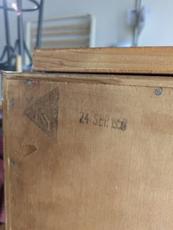 Secrétaire bibliothèque commode modulable Wegner( RY Møbler) teck 50's