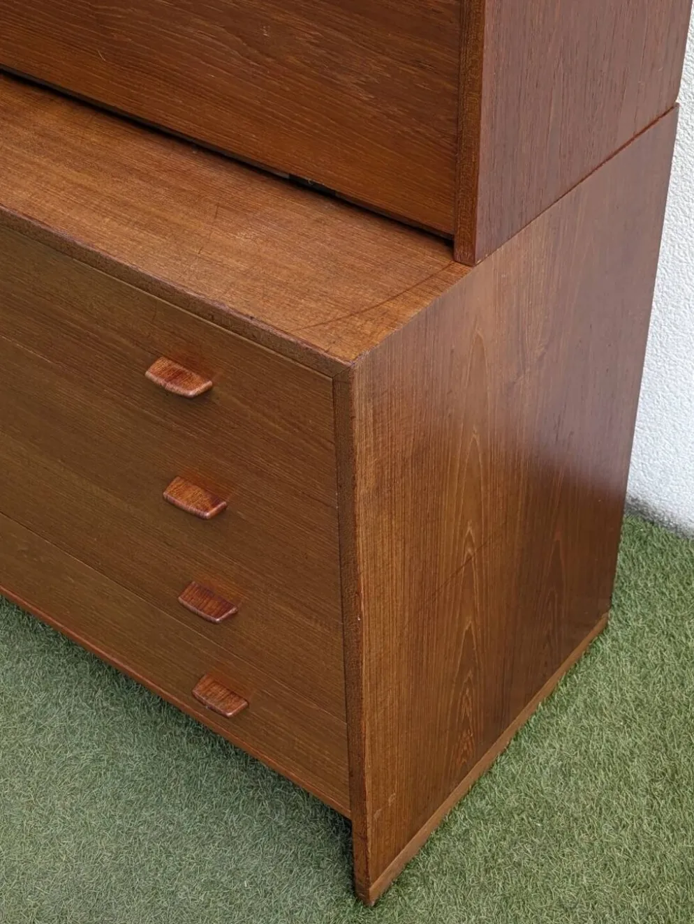 Secrétaire bibliothèque commode modulable Wegner( RY Møbler) teck 50's