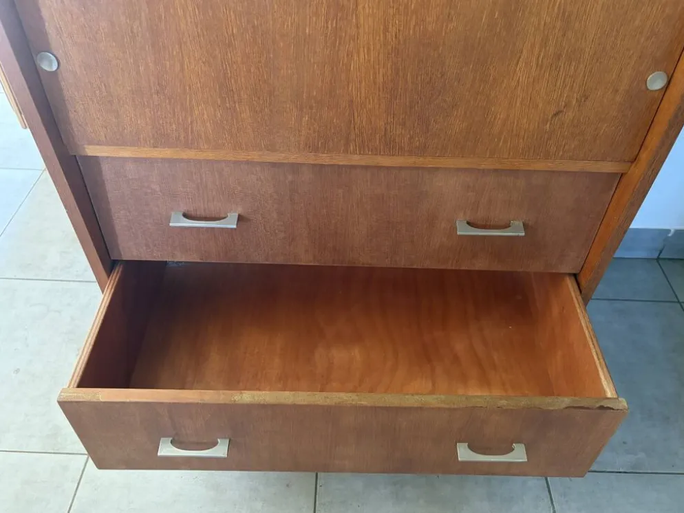 Secrétaire bibliothèque vintage scandinave