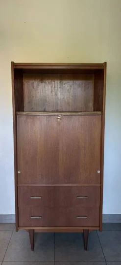 Secrétaire bibliothèque vintage scandinave