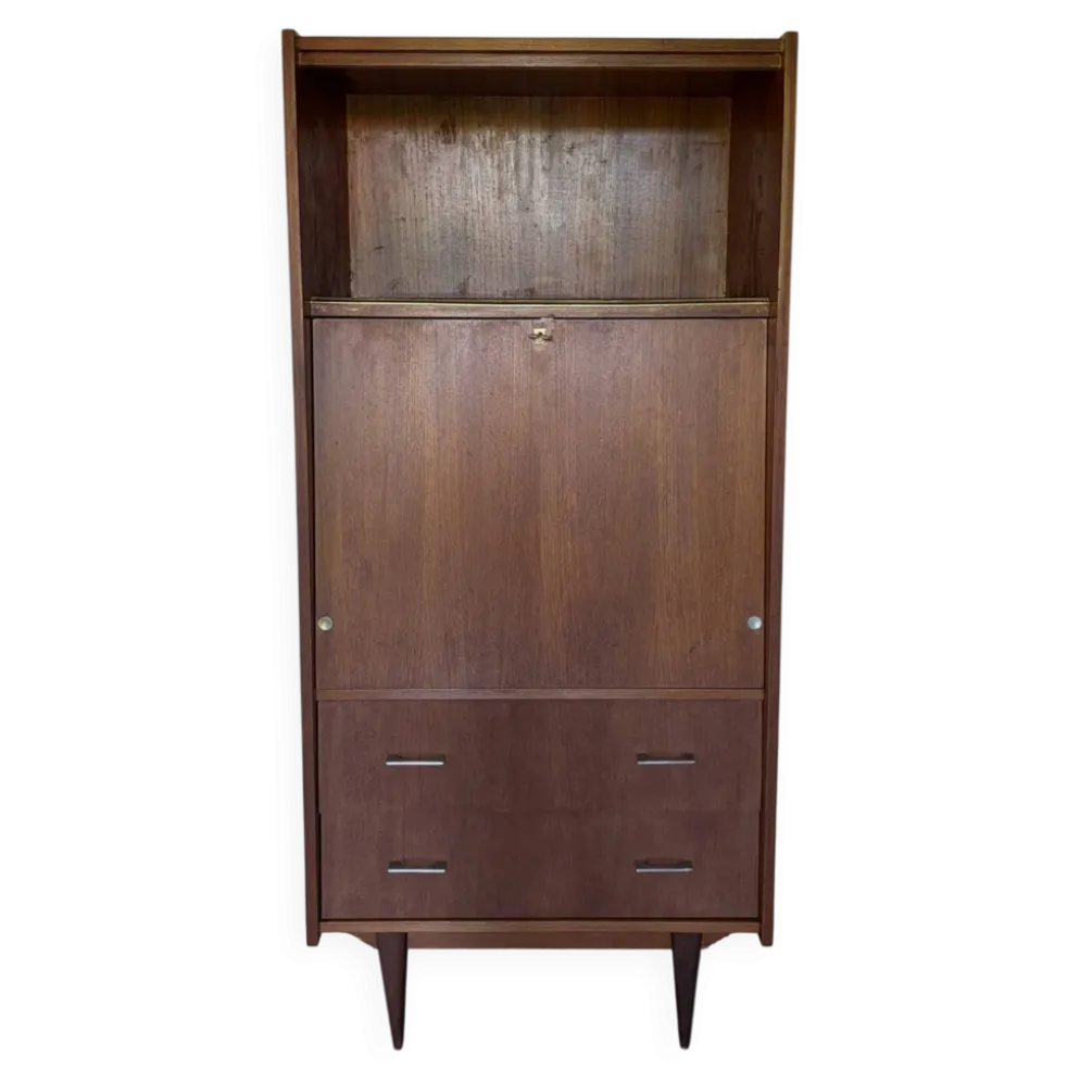 Secrétaire bibliothèque vintage scandinave