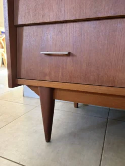 Secrétaire bibliothèque vintage scandinave