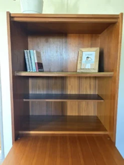 Secrétaire bibliothèque vintage scandinave