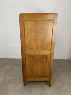 Secrétaire, bureau, commode en chêne, années 50