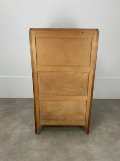 Secrétaire, bureau, commode en chêne, années 50