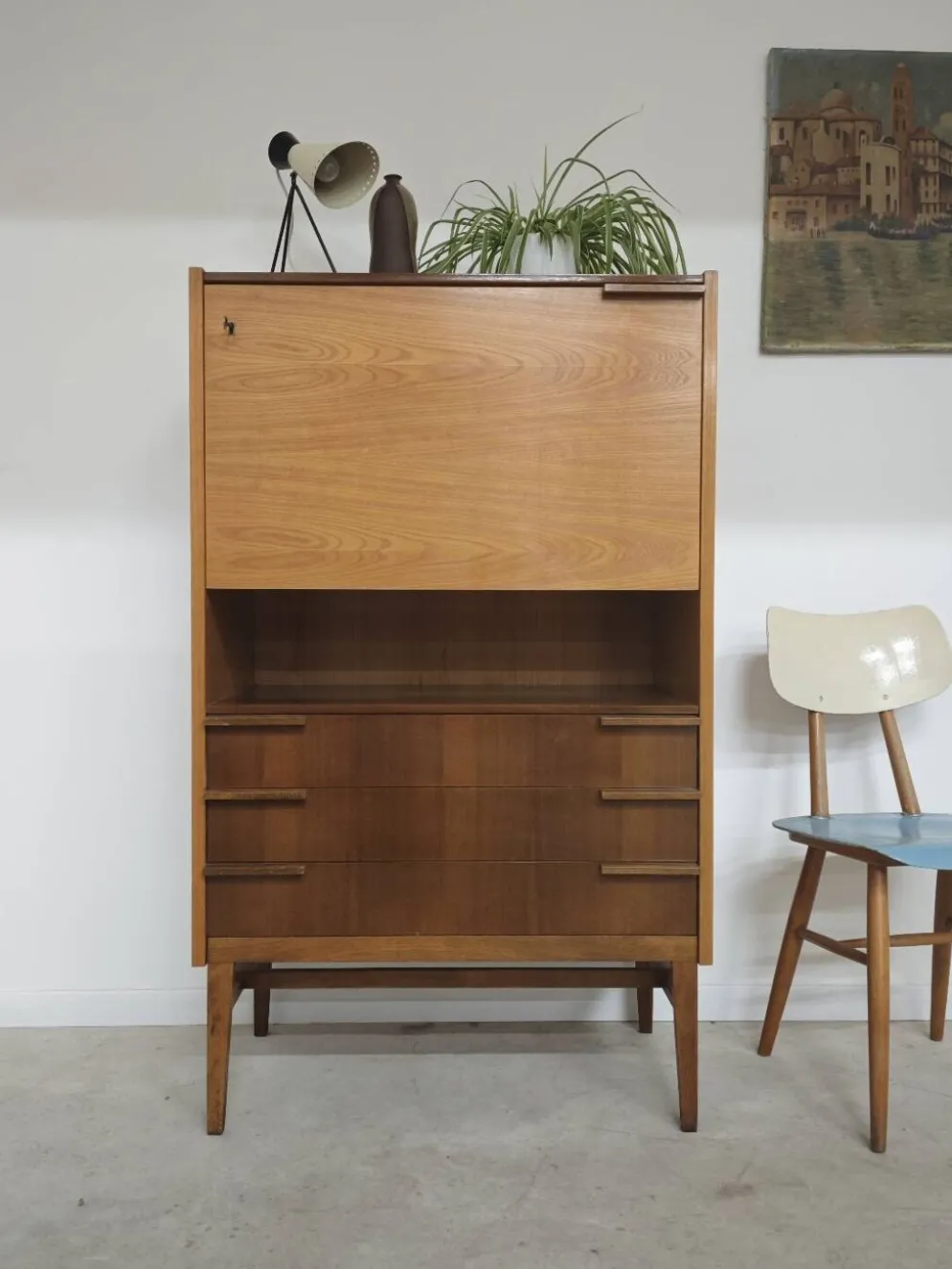 Secrétaire / Bureau deux tons Frantisek Mezulanik pour Up Zavody 1960