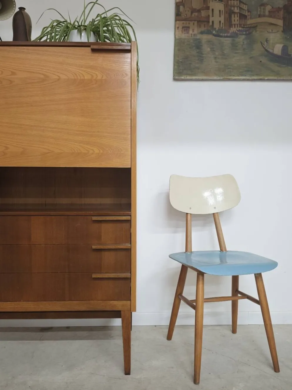 Secrétaire / Bureau deux tons Frantisek Mezulanik pour Up Zavody 1960