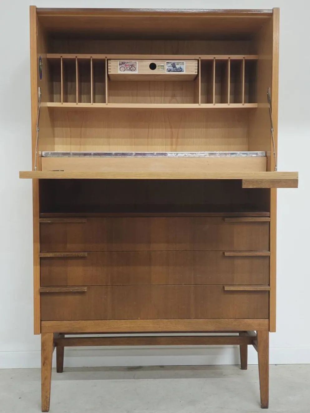 Secrétaire / Bureau deux tons Frantisek Mezulanik pour Up Zavody 1960