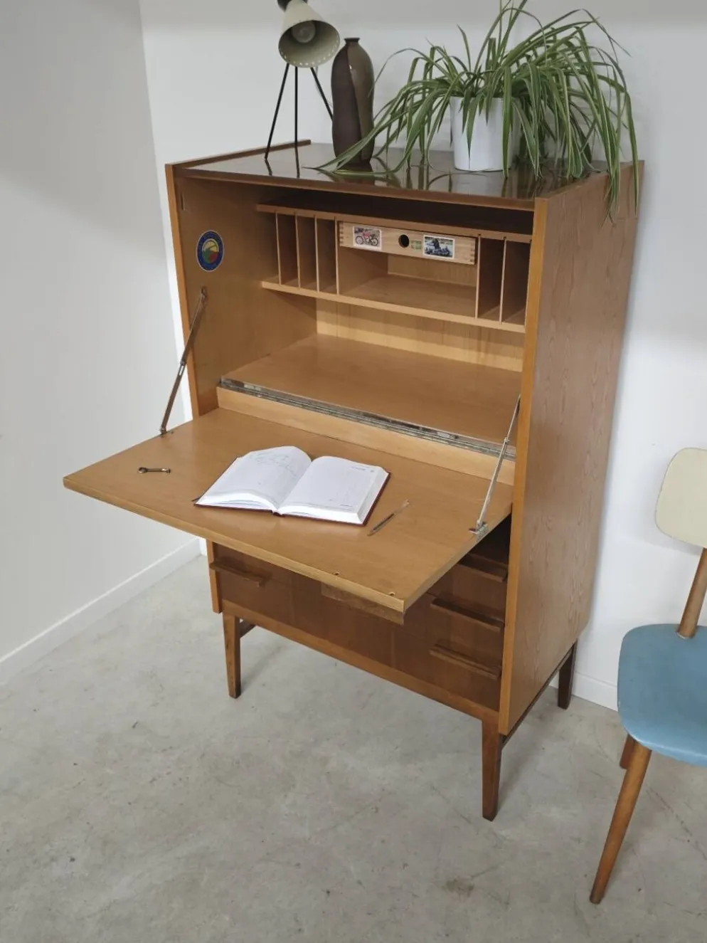 Secrétaire / Bureau deux tons Frantisek Mezulanik pour Up Zavody 1960