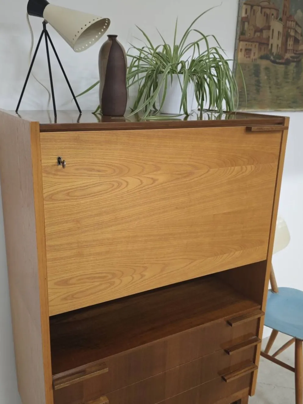 Secrétaire / Bureau deux tons Frantisek Mezulanik pour Up Zavody 1960