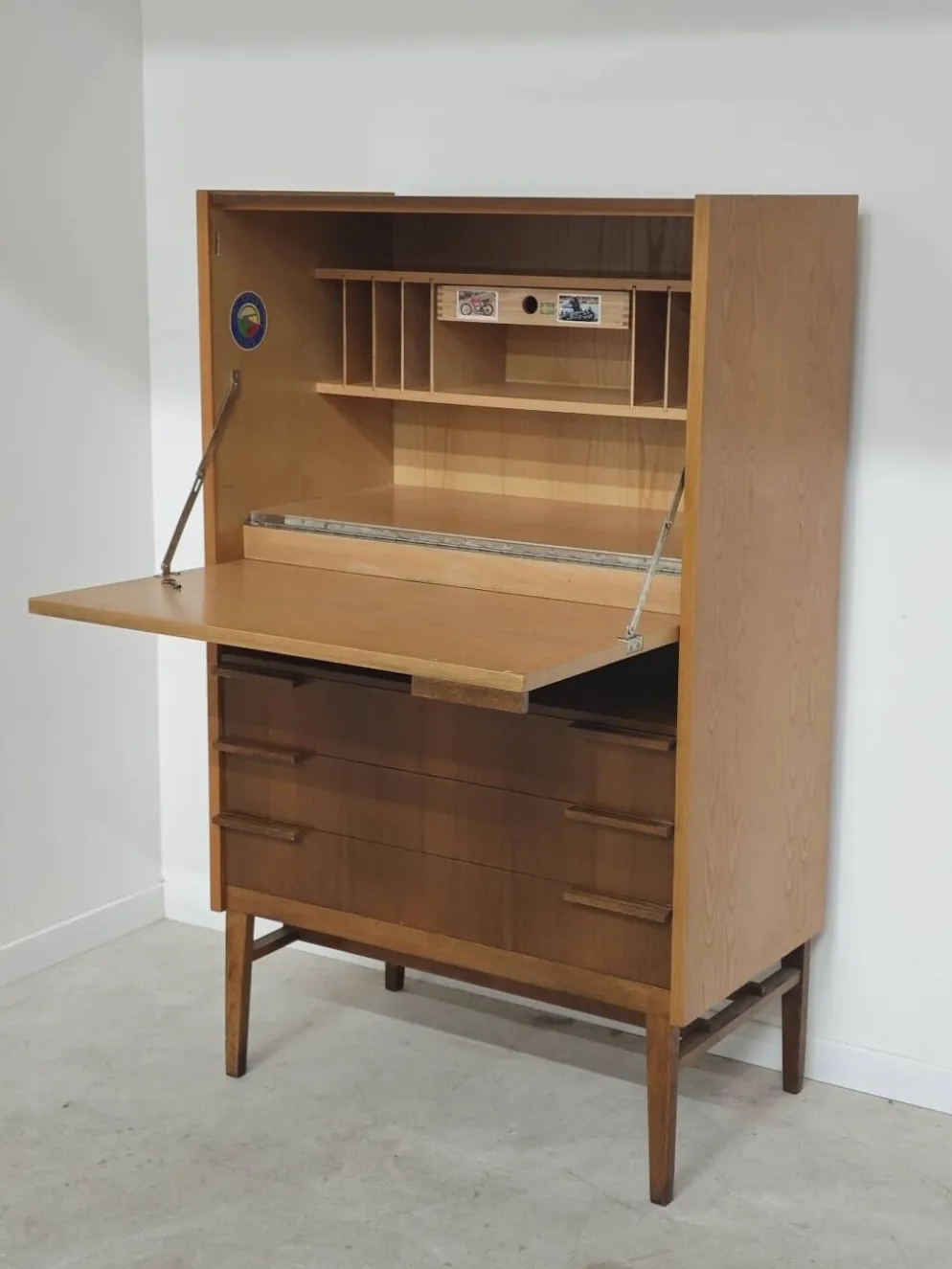 Secrétaire / Bureau deux tons Frantisek Mezulanik pour Up Zavody 1960