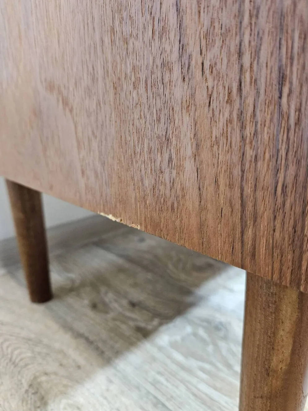 Secrétaire / Coiffeuse en teck, design danois, années 1960.