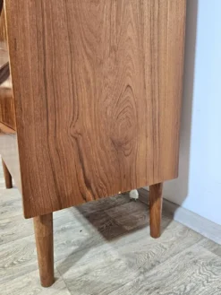 Secrétaire / Coiffeuse en teck, design danois, années 1960.