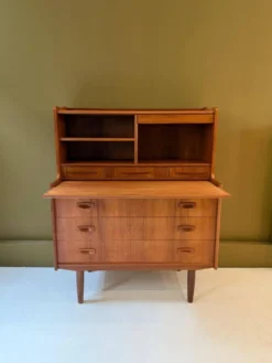 Secrétaire/coiffeuse scandinave, Danemark 1960