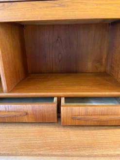 Secrétaire/coiffeuse scandinave, Danemark 1960
