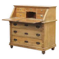 Secrétaire / Commode Peinte de Style Ferme Rustique