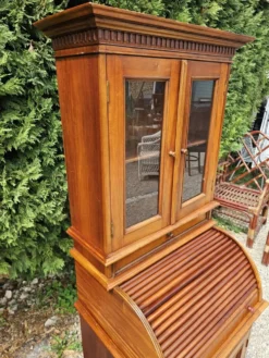 Secrétaire à cylindre bibliothèque
