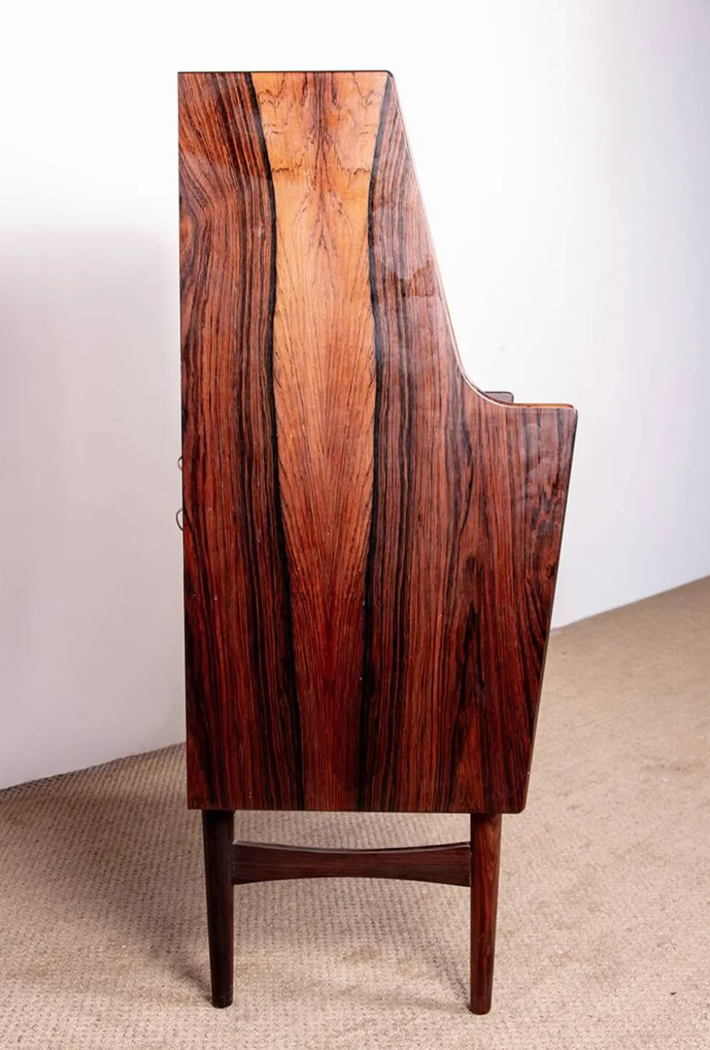 Secrétaire danois en palissandre modèle 37 par Arne Wahl Iversen 1960