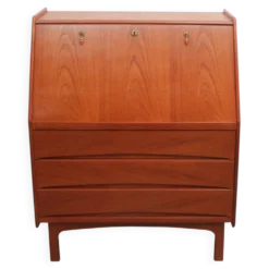 Secrétaire des années 1960 Bernhard Pedersen & Fils en teck