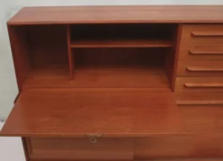 Secrétaire des années 1960 - combinaison secrétaire en teck