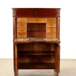 Secrétaire Directoire ancien en noyer, Italie, XVIIIe siècle