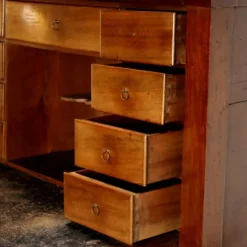 Secrétaire Directoire ancien en noyer, Italie, XVIIIe siècle