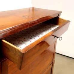 Secrétaire Directoire ancien en noyer, Italie, XVIIIe siècle