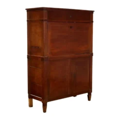 Secrétaire Directoire ancien en noyer, Italie, XVIIIe siècle