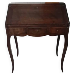 Secrétaire dos d'âne ou bureau de pente style Louis XV