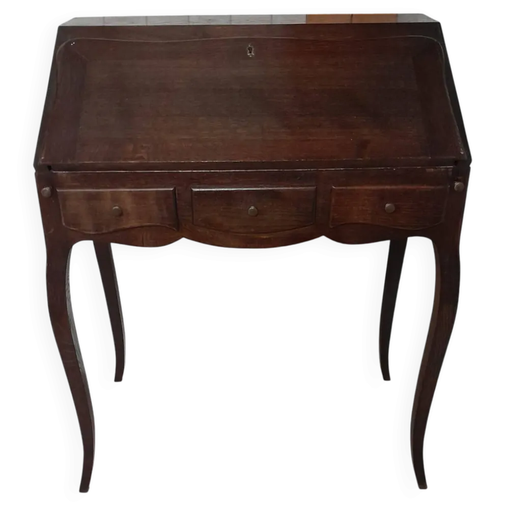 Secrétaire dos d'âne ou bureau de pente style Louis XV