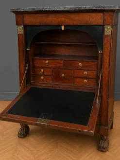 Secrétaire d’époque Empire en acajou et bronze doré
