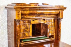 Secrétaire en acajou Biedermeier antique, 1850