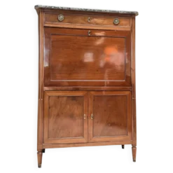 SECRÉTAIRE EN ACAJOU D’ÉPOQUE LOUIS XVI XVIII EME SIÈCLE