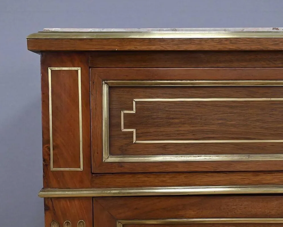 Secrétaire en acajou, style Louis XVI, époque Napoléon III – 2ème partie XIXe