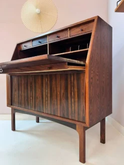 Secrétaire en bois de rose par Bernhard Pedersen & Sohn