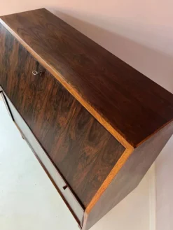 Secrétaire en bois de rose par Bernhard Pedersen & Sohn