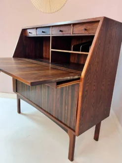Secrétaire en bois de rose par Bernhard Pedersen & Sohn