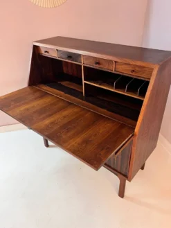 Secrétaire en bois de rose par Bernhard Pedersen & Sohn