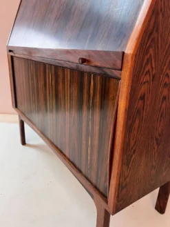 Secrétaire en bois de rose par Bernhard Pedersen & Sohn