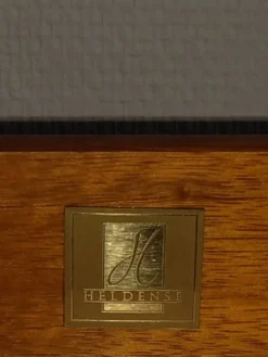 Secrétaire en cerisier avec marqueterie par Heldense Exclusive