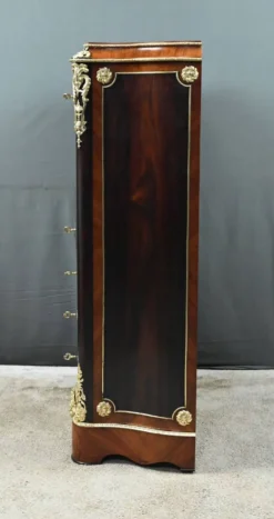 Secrétaire en marqueterie de bois précieux, époque Napoléon III – Milieu XIXe