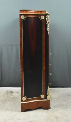 Secrétaire en marqueterie de bois précieux, époque Napoléon III – Milieu XIXe