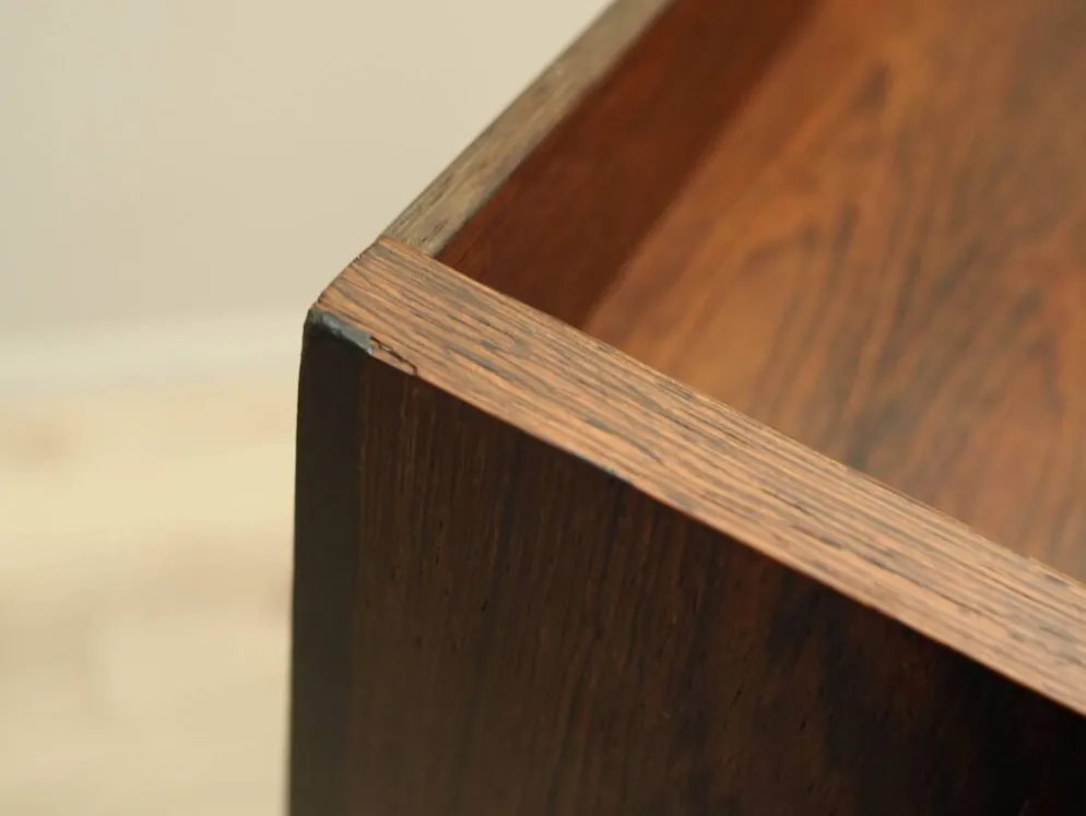 Secrétaire en palissandre, design danois, années 1970, fabrication : Danemark
