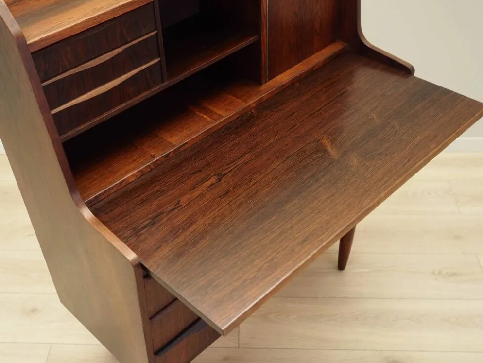 Secrétaire en palissandre, design danois, années 1970, fabrication : Danemark
