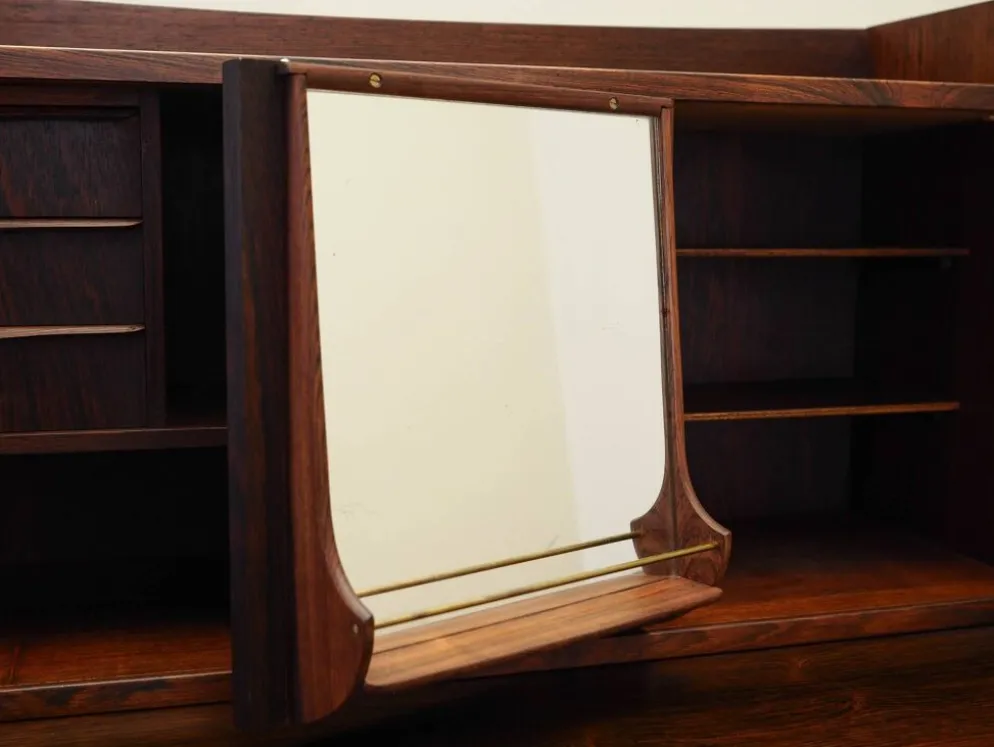 Secrétaire en palissandre, design danois, années 1970, fabrication : Danemark